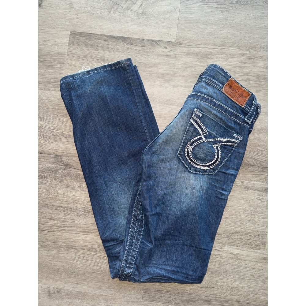 Big Star Women's Low Rise Boot Cut Sophie Jeans, 28x34